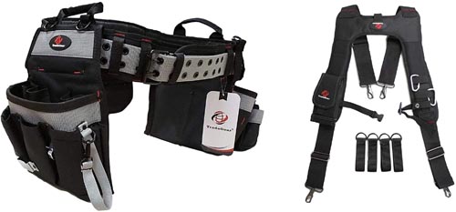 Heavy Duty Electricians Tool Belt Designed for Maximum Comfort & Durability - Ideal for All Electricians Tools